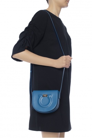 Embroidered shoulder bag, zdjęcie 2 Embroidered shoulder bag od Salvatore Ferragamo